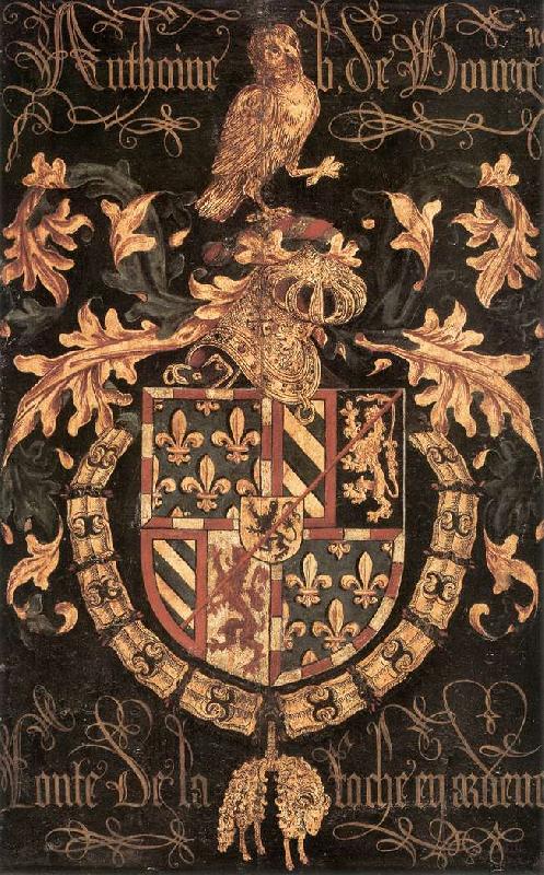 COUSTENS, Pieter Coat-of-Arms of Anthony of Burgundy df china oil painting image